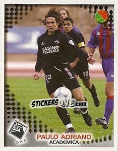 Figurina Paulo Adriano - Futebol 2002-2003 n. 4 - Panini