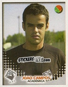Figurina João Campos - Futebol 2002-2003 n. UN1 - Panini