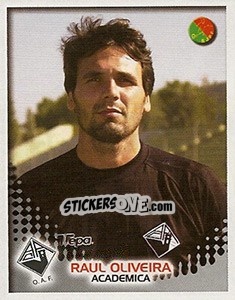 Figurina Raúl Oliveira - Futebol 2002-2003 n. 9 - Panini