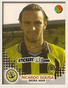 Sticker Ricardo Sousa - Futebol 2002-2003 - Panini