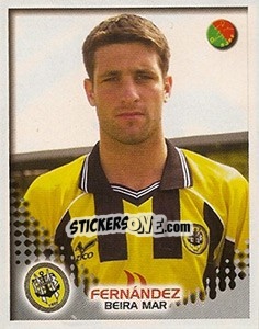 Figurina Fernández - Futebol 2002-2003 n. 29 - Panini