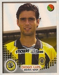 Cromo Diogo Luís - Futebol 2002-2003 - Panini