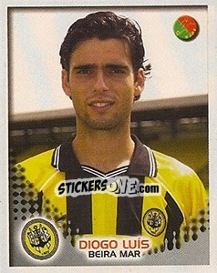 Sticker Diogo Luís - Futebol 2002-2003 n. 32 - Panini