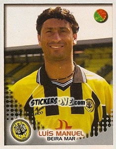 Sticker Luís Manuel - Futebol 2002-2003 - Panini