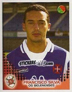 Sticker Francisco Silva - Futebol 2002-2003 n. 55 - Panini