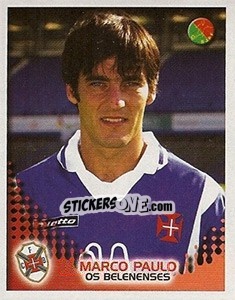 Sticker Marco Paulo - Futebol 2002-2003 n. 58 - Panini