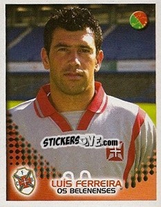 Sticker Luís Ferreira - Futebol 2002-2003 - Panini