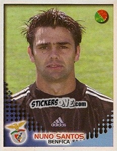 Cromo Nuno Santos - Futebol 2002-2003 - Panini