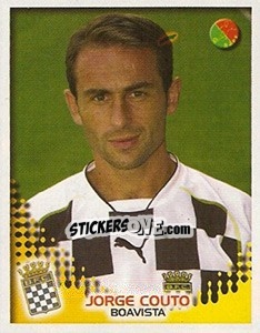 Cromo Jorge Couto - Futebol 2002-2003 - Panini