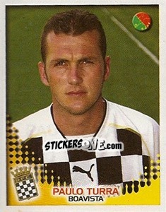 Sticker Paulo Turra - Futebol 2002-2003 n. 96 - Panini