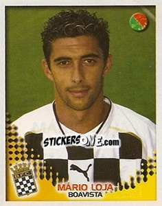Sticker Mário Loja - Futebol 2002-2003 - Panini