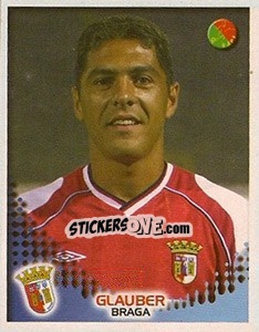 Sticker Glauber - Futebol 2002-2003 - Panini