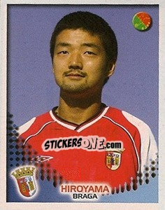 Sticker Hiroyama - Futebol 2002-2003 n. 125 - Panini