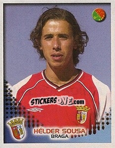 Sticker Hélder Sousa - Futebol 2002-2003 n. 127 - Panini