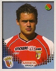 Sticker Arrieta - Futebol 2002-2003 - Panini