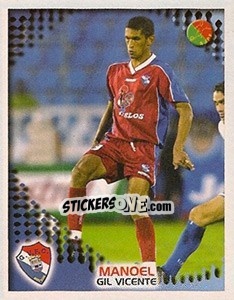 Figurina Manoel - Futebol 2002-2003 - Panini