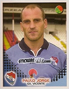 Sticker Paulo Jorge - Futebol 2002-2003 n. 137 - Panini
