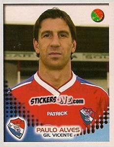 Sticker Paulo Alves - Futebol 2002-2003 n. 153 - Panini