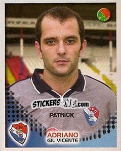 Sticker Adriano - Futebol 2002-2003 n. 154 - Panini