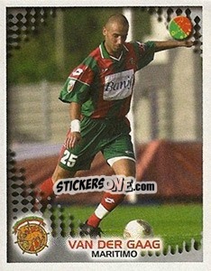 Sticker Van Der Gaag - Futebol 2002-2003 - Panini