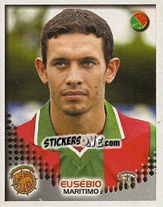 Sticker Eusébio - Futebol 2002-2003 n. 161 - Panini