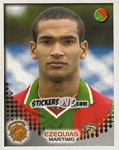 Sticker Ezequias - Futebol 2002-2003 n. 163 - Panini