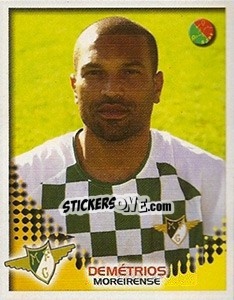 Cromo Demétrios - Futebol 2002-2003 - Panini