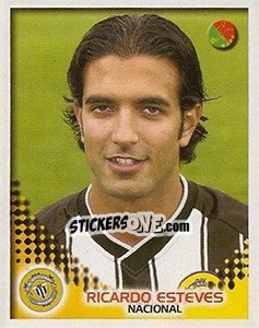Sticker Ricardo Esteves - Futebol 2002-2003 n. 204 - Panini