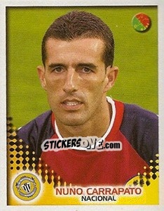 Figurina Nuno Carrapato - Futebol 2002-2003 n. 220 - Panini