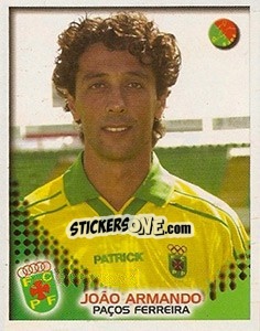 Cromo João Armando - Futebol 2002-2003 - Panini