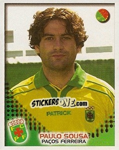 Cromo Paulo Sousa - Futebol 2002-2003 - Panini