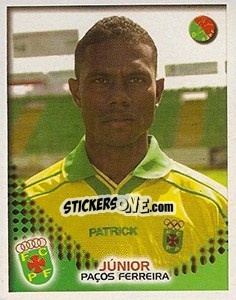 Cromo Júnior - Futebol 2002-2003 - Panini