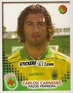 Figurina Carlos Carneiro - Futebol 2002-2003 - Panini