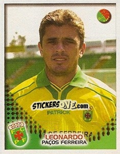 Cromo Leonardo - Futebol 2002-2003 - Panini