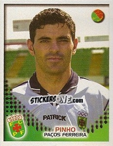 Sticker Pinho - Futebol 2002-2003 n. 242 - Panini