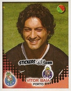 Figurina Vítor Baía - Futebol 2002-2003 - Panini