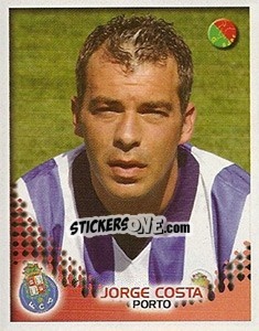 Figurina Jorge Costa - Futebol 2002-2003 - Panini