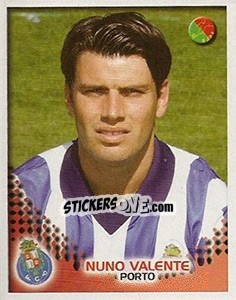 Figurina Nuno Valente - Futebol 2002-2003 - Panini