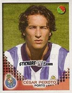 Sticker César Peixoto - Futebol 2002-2003 n. 260 - Panini
