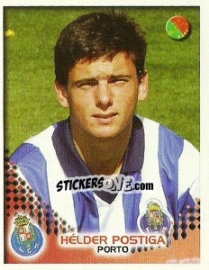 Sticker Hélder Postiga - Futebol 2002-2003 n. 261 - Panini