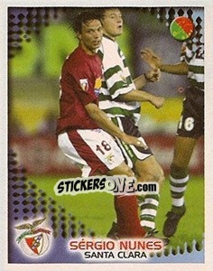 Sticker Sérgio Nunes - Futebol 2002-2003 - Panini
