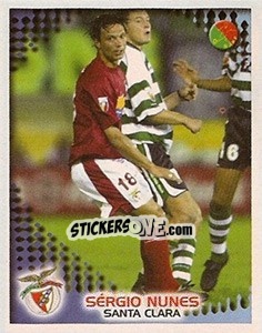 Sticker Sérgio Nunes - Futebol 2002-2003 n. 268 - Panini