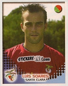 Sticker Luís Soares - Futebol 2002-2003 - Panini