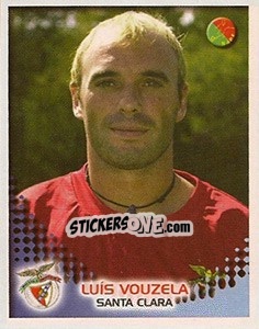 Figurina Luís Vouzela - Futebol 2002-2003 - Panini