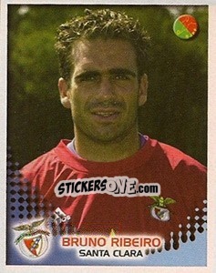 Sticker Bruno Ribeiro - Futebol 2002-2003 n. 279 - Panini