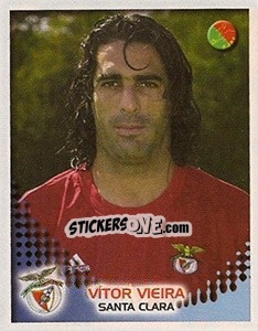 Figurina Vítor Vieira - Futebol 2002-2003 - Panini