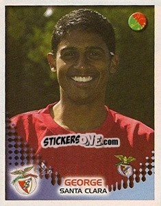 Sticker George - Futebol 2002-2003 n. 284 - Panini