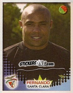 Sticker Fernando - Futebol 2002-2003 n. 286 - Panini