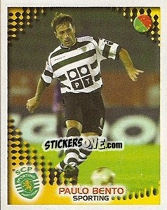 Sticker Paulo Bento - Futebol 2002-2003 n. 289 - Panini