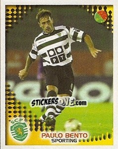 Sticker Paulo Bento - Futebol 2002-2003 - Panini